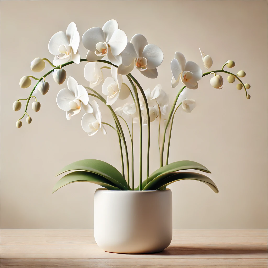 Orquídea Blanca Pura